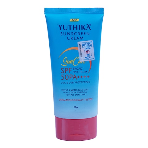 Yuthika Sunscreen Cream Spf 50 80Ml