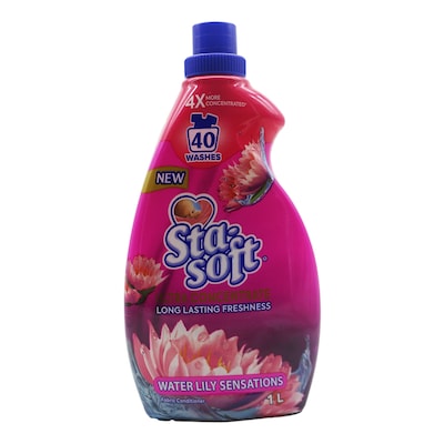Sta Soft Fabric Softener Ultra Concentrate water Lily 1L