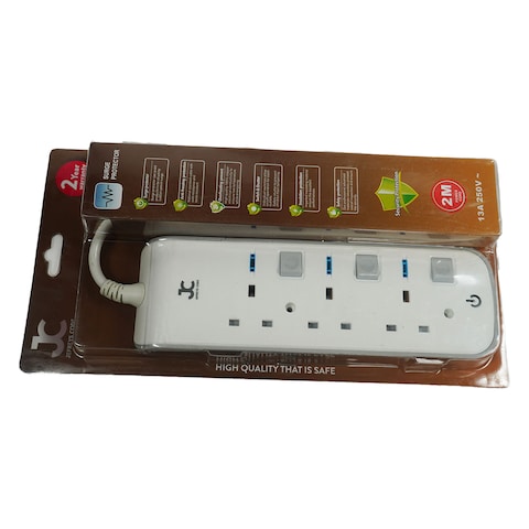 Jc 3 Way Uk Extension Socket Jx08
