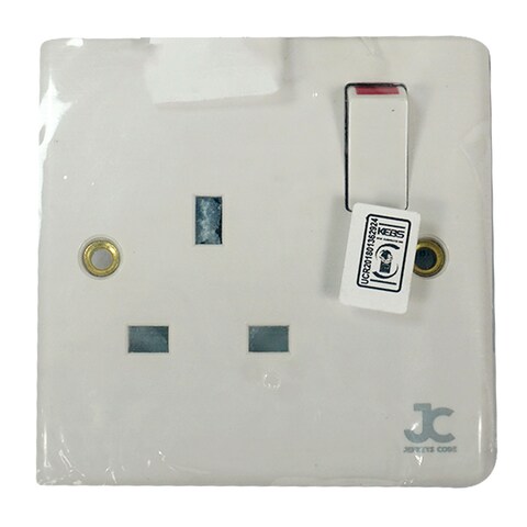 JC Single Socket 13A Kt1