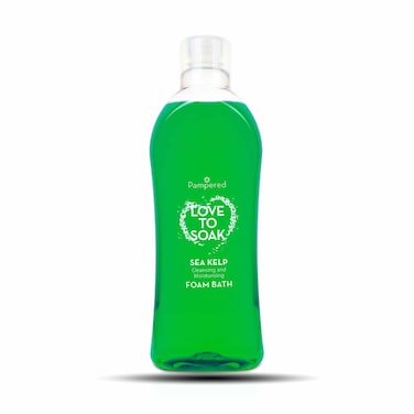 Pampered Love To Soak Foam Bath Sea Kelp 1L