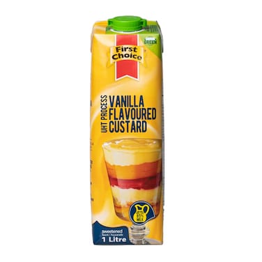 First Choice Vanilla Custard 1L