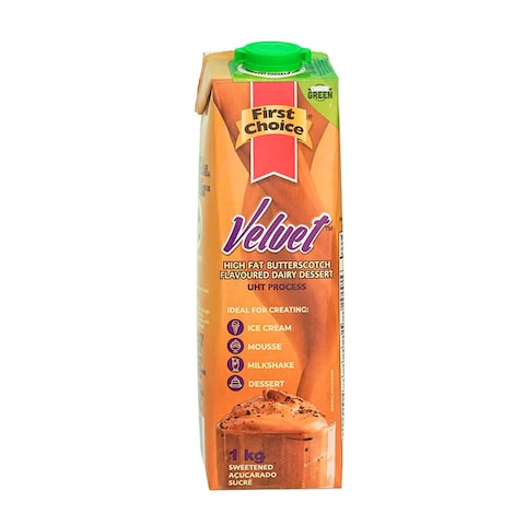 First Choice Velvet Butter Scotch Desert 1L