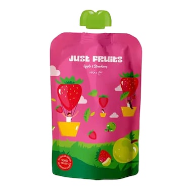 Just Fruits Apple &amp; Strawberry Fruit 110G