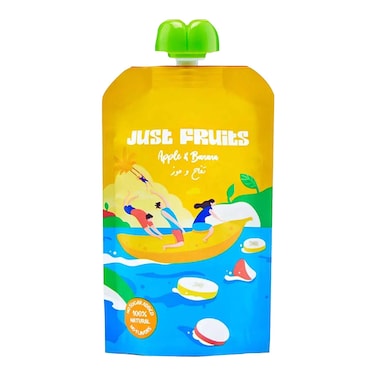 Just Fruits Apple &amp; Banana Fruit110G