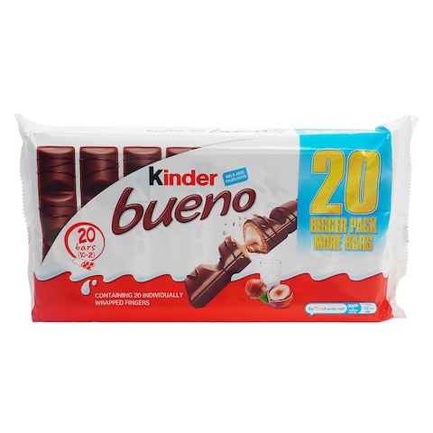 Kinder Bueno White Milk&amp;Hazelnut43G

