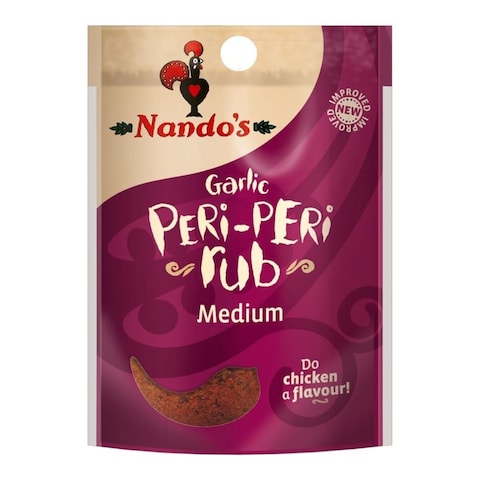 Nandos Peri Peri Rub Garlic Med 25G