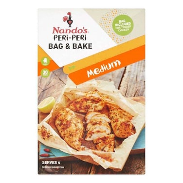 Nandos Peri Peri Bag &amp; Bake Med 20G