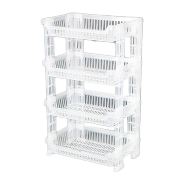 KENSTAR SQUARE RACK 4 TIER COLOUR