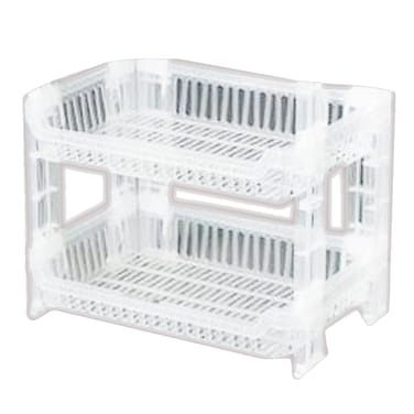 Kenstar Square Rack 2 Tier Clear
