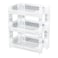 KENSTAR SQUARE RACK 3 TIER CLEAR