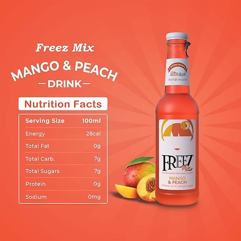Freez Mango &amp; Peach Mix Drink 275Ml