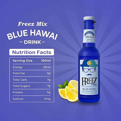 Freez Blue Hawai Mix Drink 275Ml