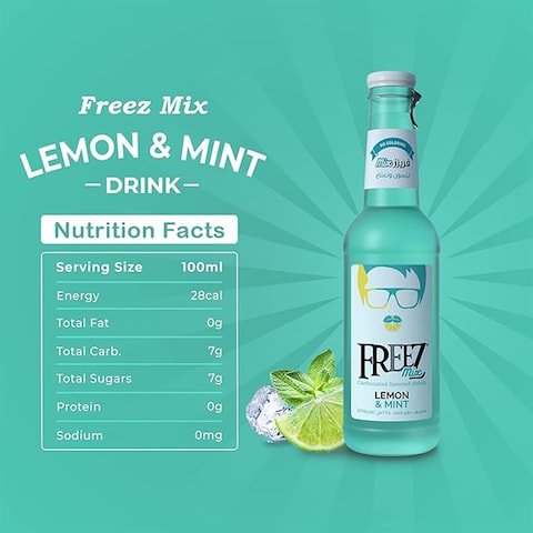 Freez Lemon &amp; Mint Drink 275Ml