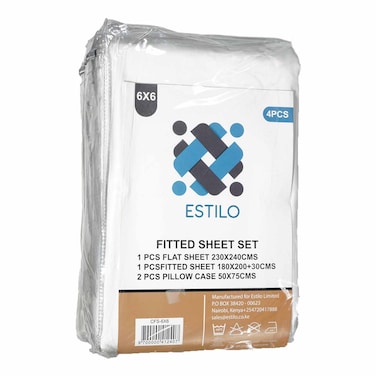 Estilo Cotton Bedsheet Set King