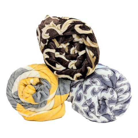 Estilo Printed Fleece Blanket 150X200Cm
