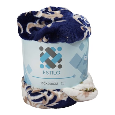 Estilo Printed Fleece Blanket 150X200Cm