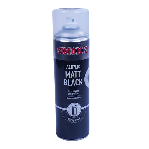 Simoniz Paint Matt Black 500Ml