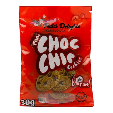 Nutri Delights Mini Chip Cookies30G