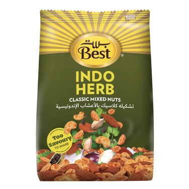 Best Indo Herb Peanuts &amp; Corn Bag 150G