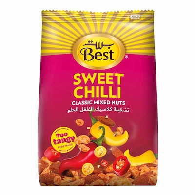 Best Sweet Chilli Classic Mixed Nuts Bag 150G