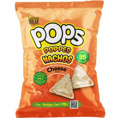 Tropical Heat Pops Cheese Nachos 22G