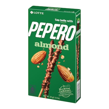 Lotte Pepero Almond Stick B32G