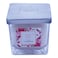 Siya 4.5 Oz Square Cndle Fresh Rose