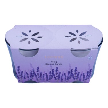 Siya 2Pk Jar Candle Lavender