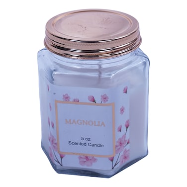 Siya 5 Oz Hex Candle Magnolia