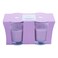 Siya 2 Pack Rose Light Pink Candle