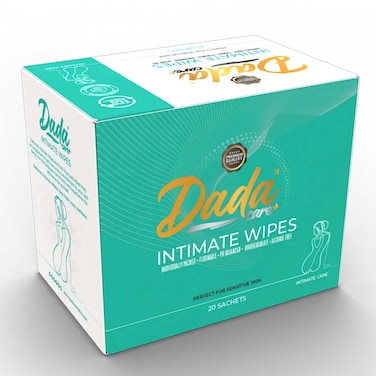 Dadacare Intimate Wipes Flushable