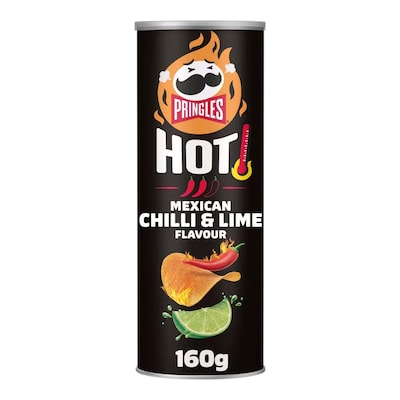 Pringles Hot Mexican Chilli & Lime 160G