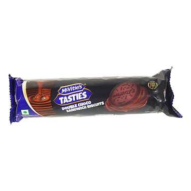 Mcvities Sandwich Biscuits Dark Chocolate 112G