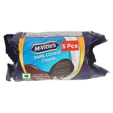 Mcvities Dark Cookie Cream Chocolate 40.4G