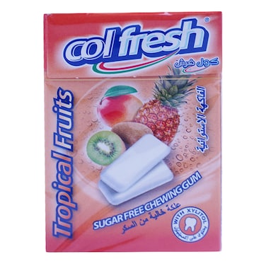 Colfresh Gum Tropical Fruits 21G