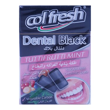 Colfresh Dental Black Tuttifruti Mint 21G