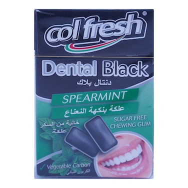 Colfresh Gum Dental Black Spearmint 21G