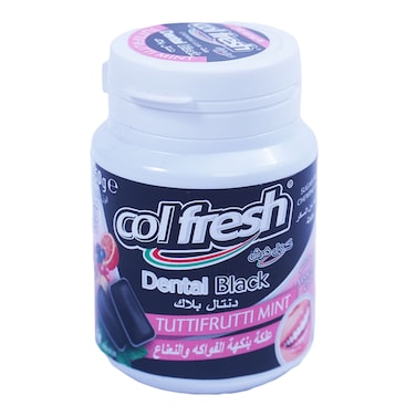 Colfresh Dental Black Tutifrutti Mint 50G