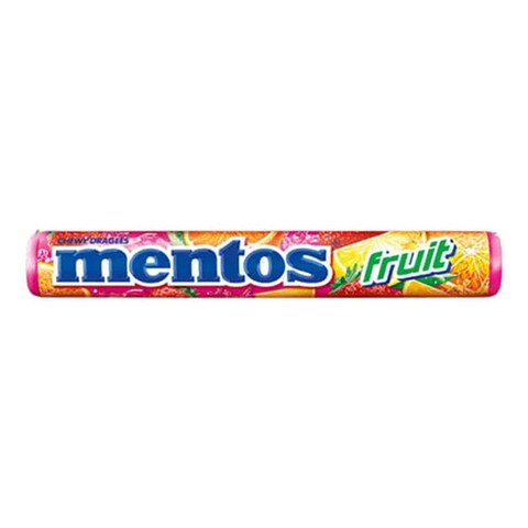 Mentos Roll Fruit Chewy 29G
