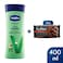 Vaseline Lotion Aloe Smooth 400Ml/Geisha 90G