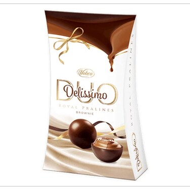 Vobro Delissimo Duo Brown Chocolate 105G