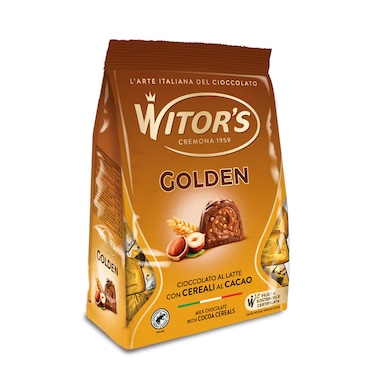 Witor&#39;s Golden Milk Chocolate with Hazelnuts 250g