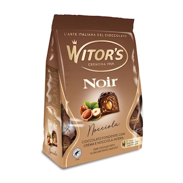 Witor's Noir Dark Chocolate with Hazelnuts 200g