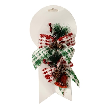 2pieces Card Bowknot Sqr Design Cloth