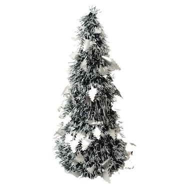 Chrimass Tree 38Cm White And Grn
