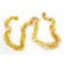 Color Ribbon 9Cm Gold And White