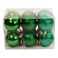 Christmas  Balls Green 12P