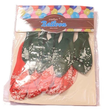 Christmas  10 Pack Baloon