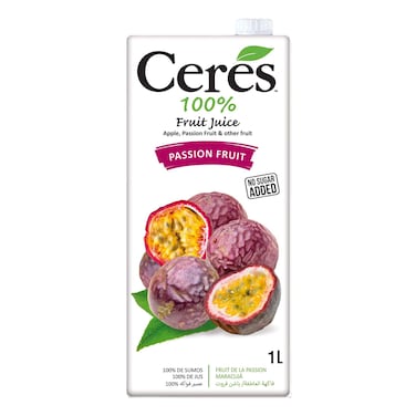 Ceres Juice Passion Fruit 100% 1L